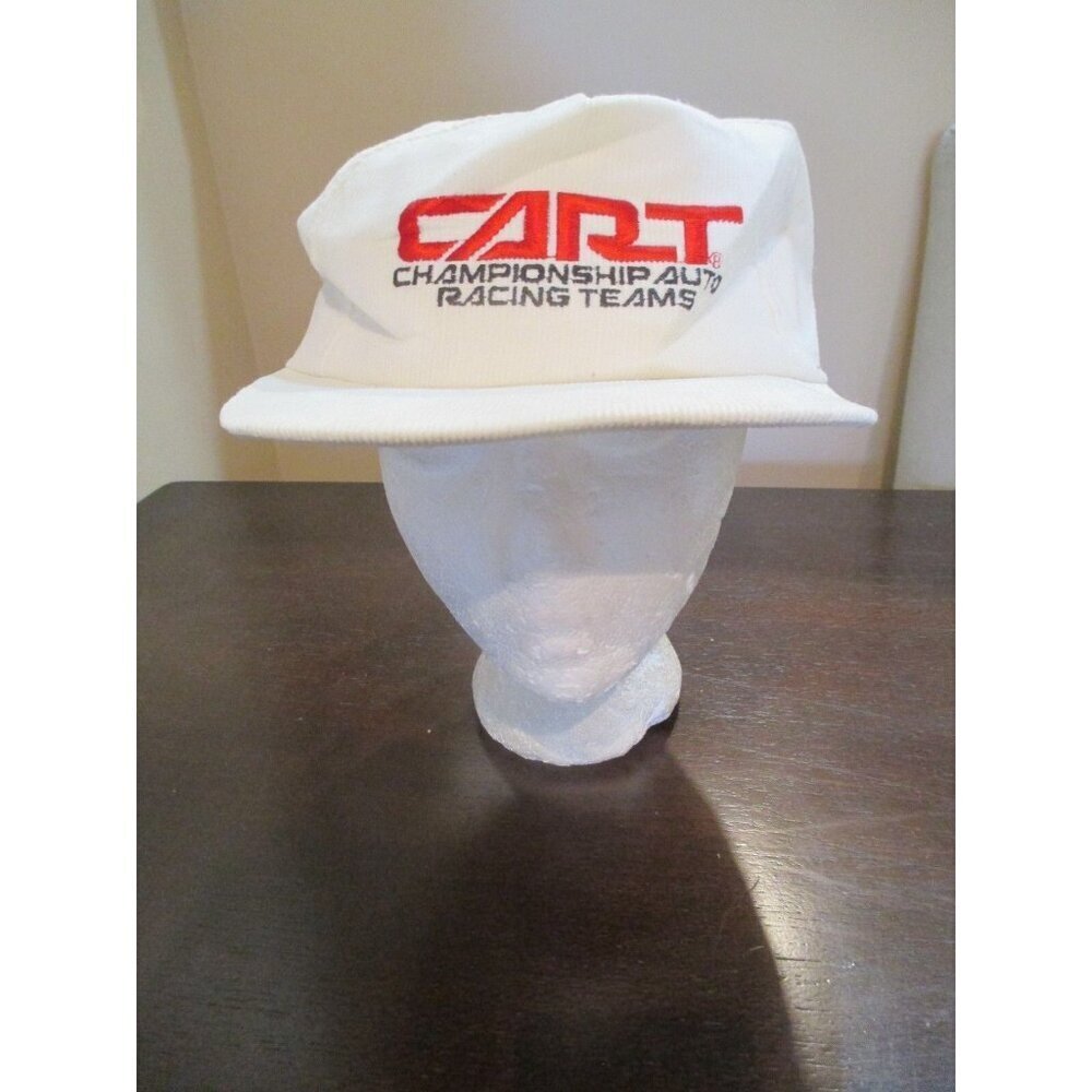 Vintage Cart Championship Auto Racing Teams Snapback Hat 90s Corduroy INDY